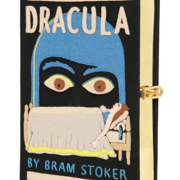 Olympia Le Tan Handbags - New OLYMPIA LE TAN DRACULA Book Clutch Purse Bag